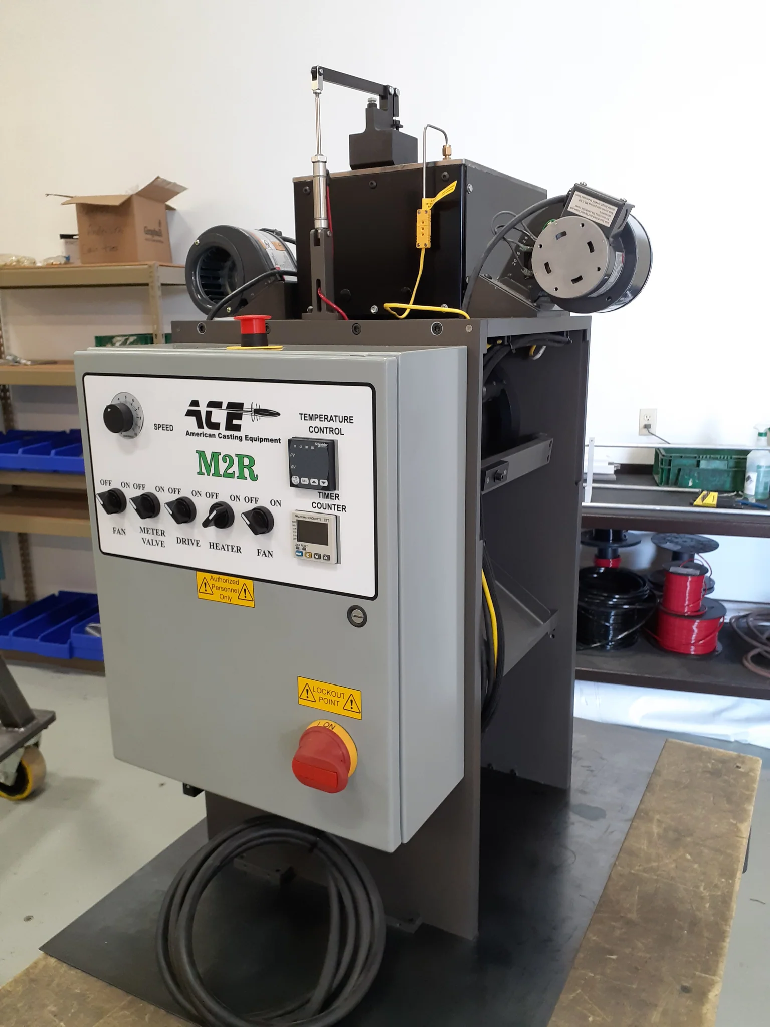 ACE M2R casting machine for 9mm bullet production