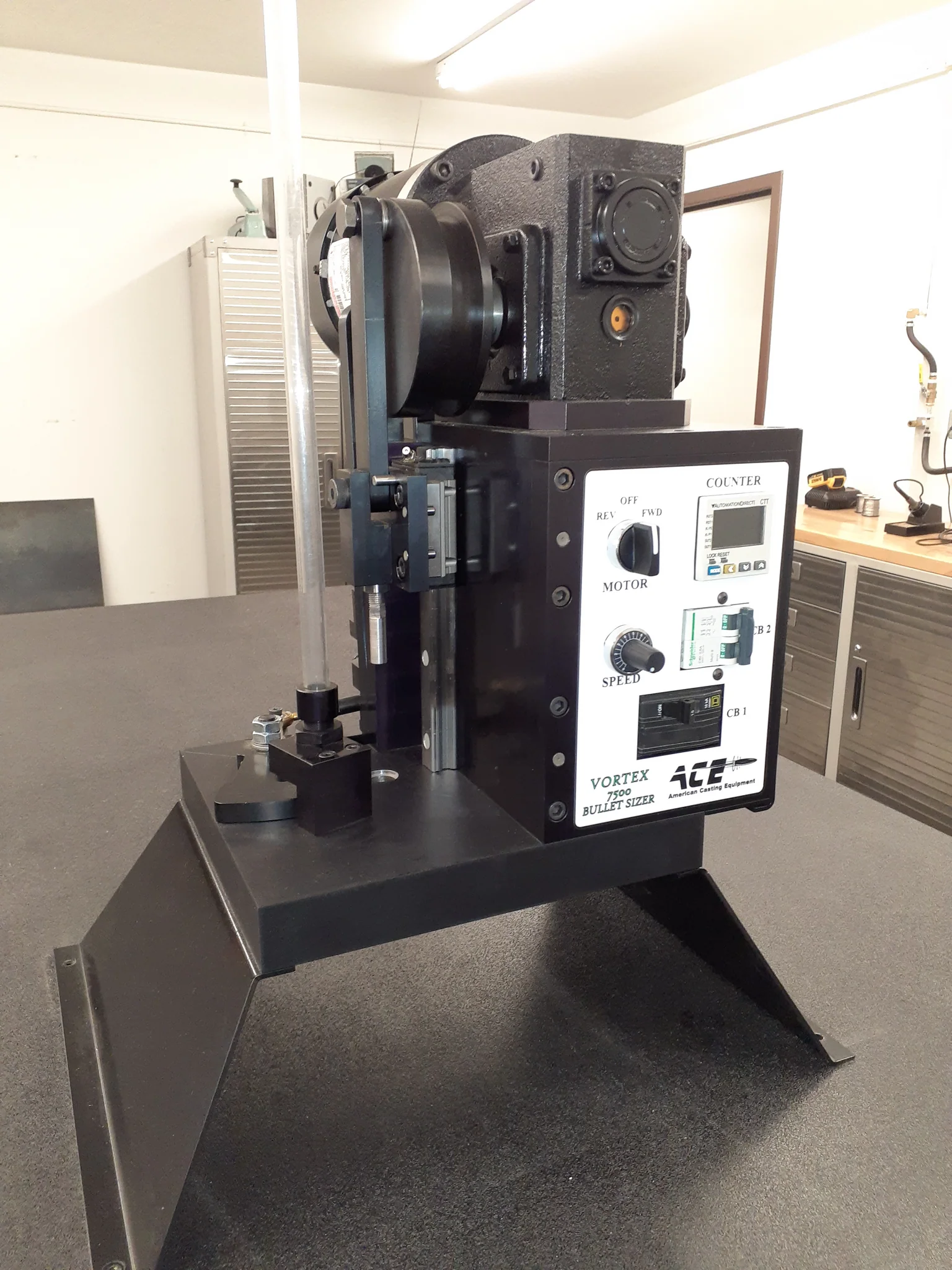 ACE Vortex automated bullet sizer